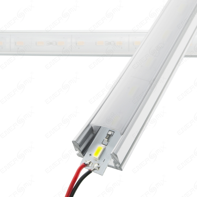 LED Aluschienen Set aus Alustrip und Schiene Profil A 1m