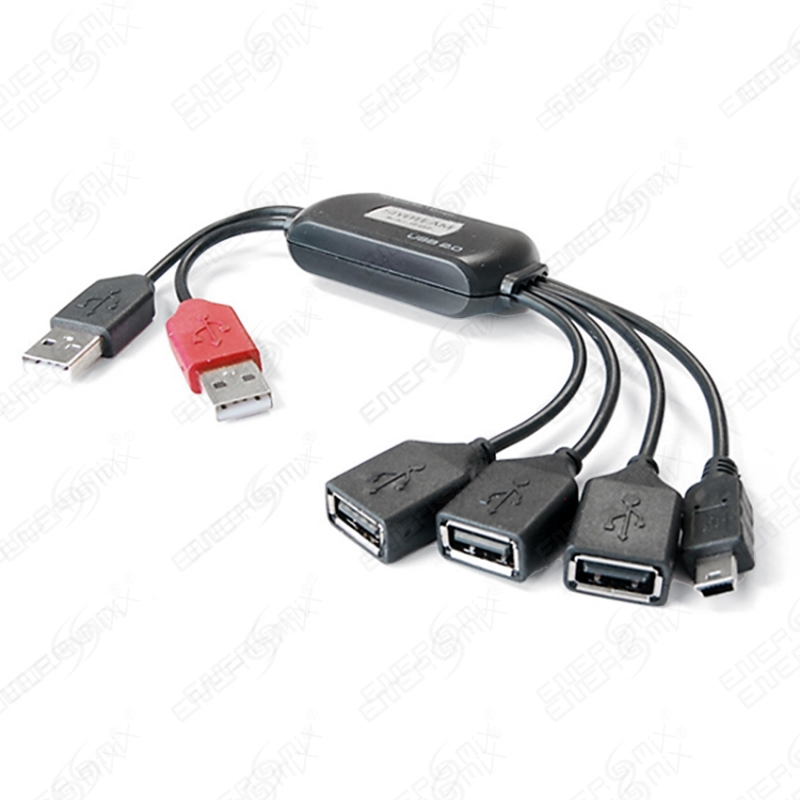20 USB Verteiler Ladegeraet 2 in 1