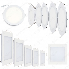 Ultra slim LED Panele Deckenleuchte inkl. Trafo