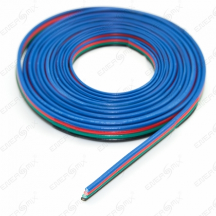 1m LED RGB Kabel 4-adrig Verlängerungskabel Anschlusskabel