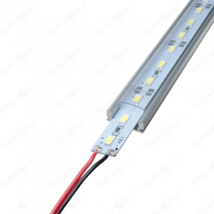 LED Aluschienen transparent Set aus Alustrip und Schiene...