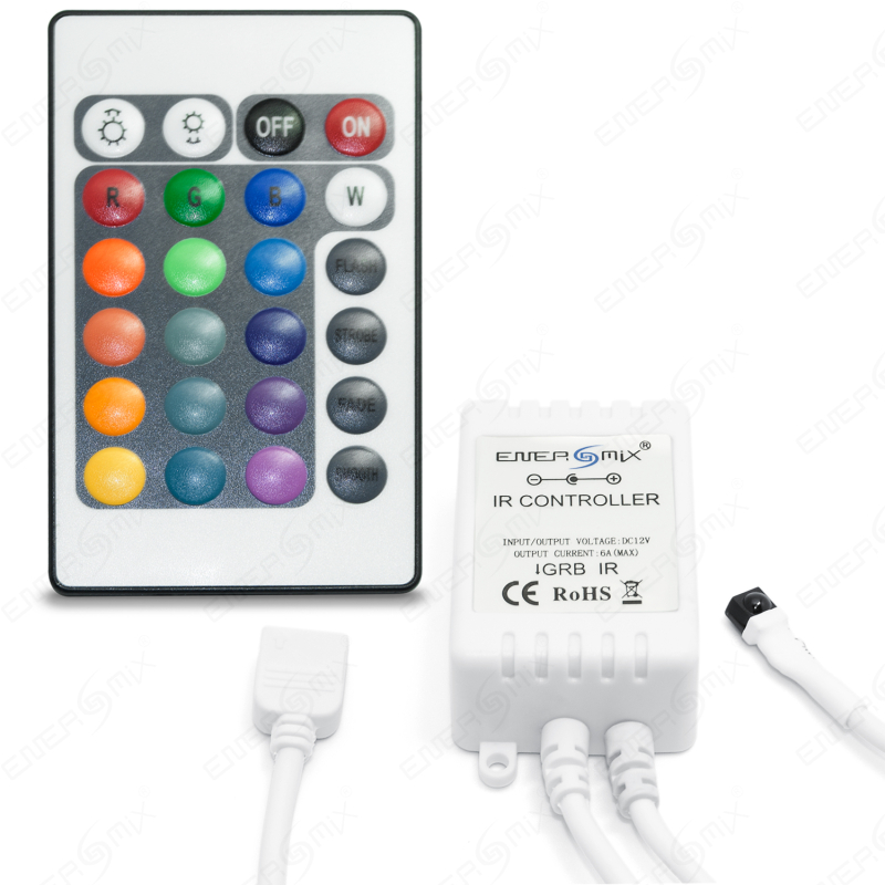LED RGB Controller mit Ferbedienung für 12V RGB Strip, 8,45 €