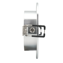 Einbaurahmen Ring schwenkbar mit Druckring Chrom poliert  Ø90 mm 1 Stück