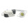 Mini LED Einbauleuchten weiß rund 1 Watt inkl. Trafo Kaltweiß