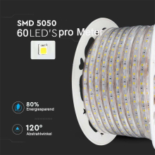 15m LED RGB Strip Streifen inkl. Fernbedienung 60x 5050 SMD pro meter IP65 für innen und Außen