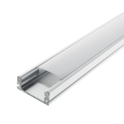LED Aluminium Strip 12V Warmweiß  inkl. LED Kanal Alu Profil  (Profil A) Länge 1 Meter