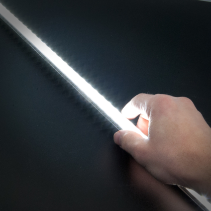 Aluprofil Aluminium Profile Alu Schiene Abdeckung Leiste für LED Strips Profil 