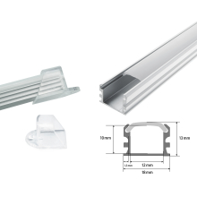 LED Schiene Aluminium Deckenanbringung Profil C
