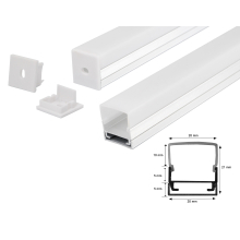1m LED Alu-profil Alu Schiene Aluminium Kanal System...