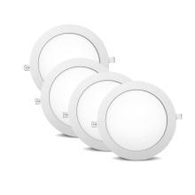 12w Slim LED Panel Einbauleuchte Deckeneinbau Panelleuchte Deckenlampe Rund Ø 170 mm Neutralweiß