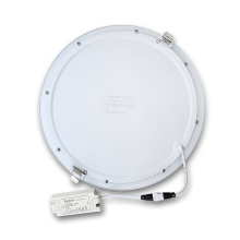 18w LED Slim Flach Einbauleuchte Panel Deckeneinbau Panelleuchte Deckenlampe rund Ø 225 mm Warmweiß