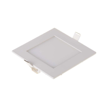 6W LED slim Einbauleuchte Deckenleuchte Einbauspot slim Panel eckig 12x12 cm kaltweiß