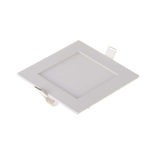 6w eckig LED Panel Einbauleuchte Spot Deckenleuchte flach slim panel Quadrat 12x12 cm warmweiß