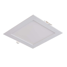 18w eckig LED Ultra Slim Einbauleuchte Panel Deckenlampe Einbaustrahler 22,5 x 22,5 cm Warmweiß