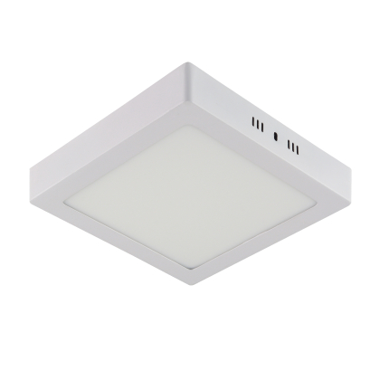 12w LED Aufputz Deckenleuchte Deckenlampe Panel-Aufbau Eckig 180mm Warmweiss