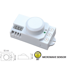 Bewegungsmelder Aufputz - Innen (microwelle sensor) POLO