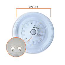 15 W LED Deckenleuchte mit Bewegungsmelder  Ø  290mm