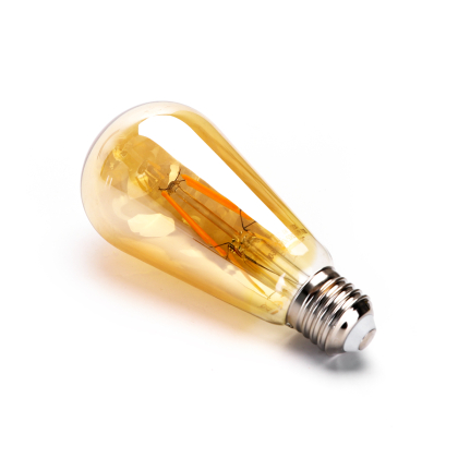 4 Watt LED E27 Filament Leuchtmittel Kegel (ST64)| 350 Lumen warmweiß (2200 K)
