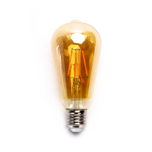 4W ST64 LED E27 Filament Leuchtmittel Retro Nostalgie Glühbirne Standard Edison Gewinde 1800K warmweiß