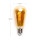 4W ST64 LED E27 Filament Leuchtmittel Retro Nostalgie Glühbirne Standard Edison Gewinde 1800K warmweiß