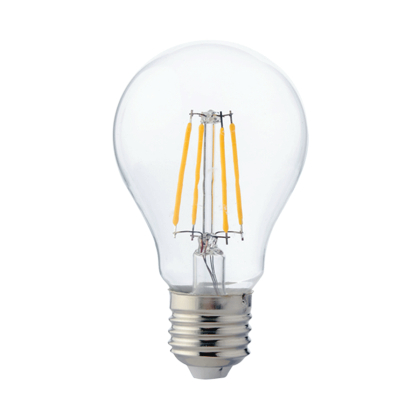 6 Watt E27 LED Filament Leuchtmittel Birne Standart Form Kaltweiß (6500 K) 600Lm