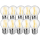 4 W E27 Mini LED Filament Leuchtmittel Birne Leuchte 430 Lumen klar Glas
