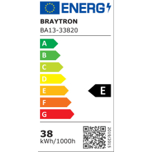 38 W E27 Leuchtmittel LED Birne Leuchte Lampe mit normale Edison Gewinde 4260 Lumen Warmweiß 3000K