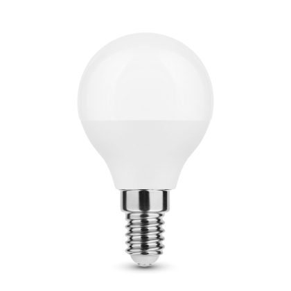 LED Leuchtmittel E14 Kugel G45 5 Watt Milchglas 450 Lumen kaltweiß (6000K)