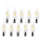 4 W LED Leuchtmittel E14 Filament Flamme C35T 400 Lumen