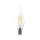 4 W LED Leuchtmittel E14 Filament Flamme C35T 400 Lumen