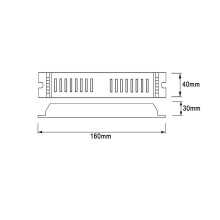 24V 60W - 2,5A LED Netzteil Transformator Treiber Trafo strom Adapter für Alle LED Produkten und Strip