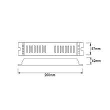 150w 24V LED Netzteil Transformator Treiber Treiber AC strom Adapter