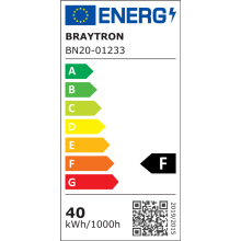 230 Volt LED Deckenleuchte Unterbauleuchte Lichtleiste 60 oder 120 cm 20v 40w Alu Gehäuse