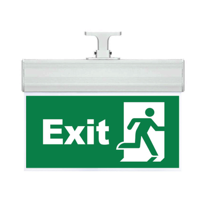 LED Notausgangsschild | Akkubetrieb 230v EXIT mit Türsymbol