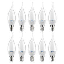 4 W LED Leuchtmittel E14 Filament Flamme C35T | 400 Lumen