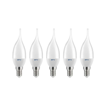 4 W LED Leuchtmittel E14 Filament Flamme C35T | 400 Lumen