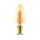 LED Leuchtmittel E14 Filament Kerze | bernstein | C35 4W | 360 Lumen warmweiß (2200 K)