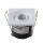 2 W LED Mini Spot mini Einbauleuchte inkl. Trafo schwenkbar Eckig Chrom / Weiß Neutralweiß