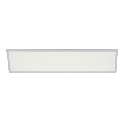 1200x300 mm LED Panel Deckenleuchte Einbaupanel Ultraslim weißer Rahmen inkl. LED Trafo