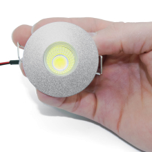 Mini LED Einbaustrahler einbauspot unterbauspot mini spot klein form Einbauleuchte 230v 3 watt Kaltweiß