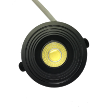 3 W LED Einbauleuchte COB LED Spot Schwarzer Rahmen