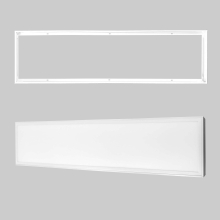 120x30 cm LED Deckenleuchte Panel 40w Panel inkl. Aufbaurahmen Quadrat 3000K Warmweiß