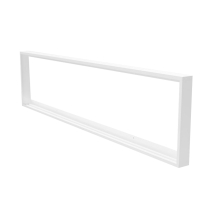 120x30 cm LED Deckenleuchte Panel 40w Panel inkl. Aufbaurahmen Quadrat 3000K Warmweiß