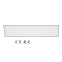 120x30 LED Panel DEckenlampe 40w Panel inkl.Montageklammern Neutralweiß