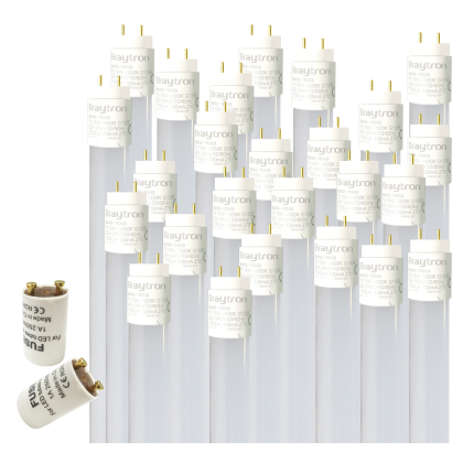 60cm LED Röhre Tube Leuchtstoffröhren T8 Warmweiß 25 Stück 60cm