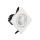 LED Einbauleuchte Spot Warmweiss Eckig 3 Watt Weiss