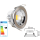LED Einbauleuchte Spot Warmweiss Rund 5 Watt Chrom- Model 2