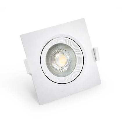 LED Einbauspot Einbauleuchte 5 Watt | Eckig | 380 Lumen | schwenkbar