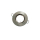 Rahmen Schwenkbar Satin (Matt Chrom) - Rund, Flach, Aluminiumguss, Metalclip