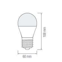 8 Watt LED Birne Leuchmittel 650 Lumen  Neutralweiß
